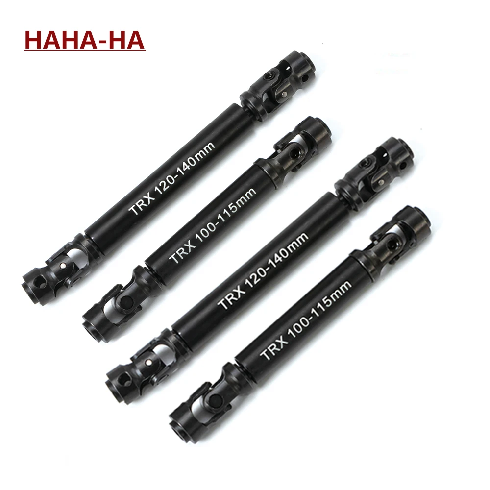 Stainless Steel and Alloy Heavy Duty Cvd Drive Shaft Universal Joint 100-115mm/120-140mm for 1/10 Rc Car TRX4 TRX6 SCX10
Stainless Steel and Alloy Heavy Duty Cvd Drive Shaft Universal Joint 100-115mm/120-140mm for 1/10 Rc Car TRX4 TRX6 SCX10