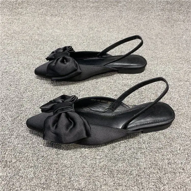 2022 New Sandals Women Summer Sandals Pointed Bow One Word Flip Flops Flat Bottom Retro Breathable Sandals Zapatos Para Mujer
2022 New Sandals Women Summer Sandals Pointed Bow One Word Flip Flops Flat Bottom Retro Breathable Sandals Zapatos Para Mujer