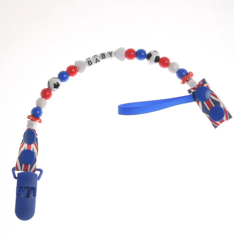 Acrylic Beaded Baby Comfort Pacifier Chain Dental Glue Toy Pattern Colorful Anti Drop Chain Anti Drop Chain
Acrylic Beaded Baby Comfort Pacifier Chain Dental Glue Toy Pattern Colorful Anti Drop Chain Anti Drop Chain