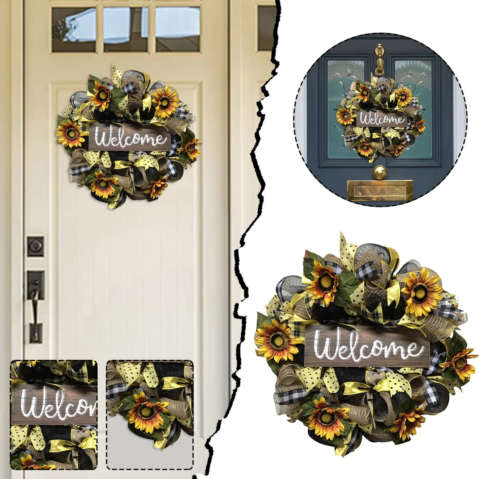 Valentine's Day Door Wreath Bee Festival Wreath Spring Decorating DIY Festival Front Door Christmas Door Decorations Outdoor
Valentine's Day Door Wreath Bee Festival Wreath Spring Decorating DIY Festival Front Door Christmas Door Decorations Outdoor