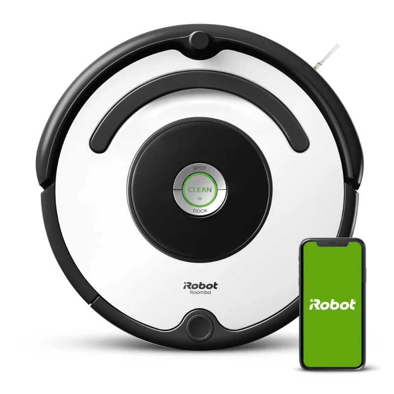 

iRobot Roomba 670 Robot Vacuum-Wi-Fi Connectivity, Works with Google Home, Good for Pet Hair, Carpets, Hard Floors, Self-Chargin
