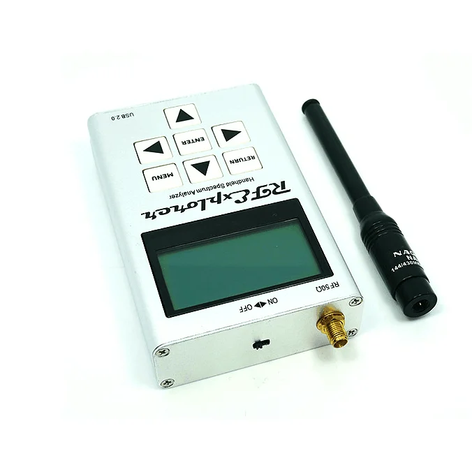 WSUB1G RF Explorer Model USB Digital Spectrum Logic Analyzer Oscilloscope 112KHz-100MHz Handheld Digital Spectrum Analyzer
WSUB1G RF Explorer Model USB Digital Spectrum Logic Analyzer Oscilloscope 112KHz-100MHz Handheld Digital Spectrum Analyzer