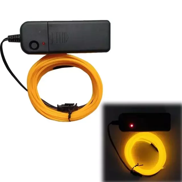 Glow EL Wire Light Car Neon String Lights Car Decor Neon Light LED Lamp Flexible Led Light Strip Car Accessories Interior
Glow EL Wire Light Car Neon String Lights Car Decor Neon Light LED Lamp Flexible Led Light Strip Car Accessories Interior