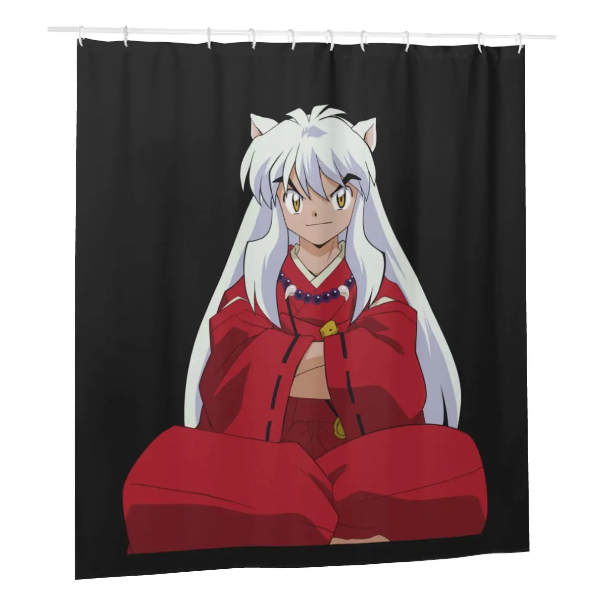 Inuyasha Shower Curtain Home Bath Curtains with 12 Hook Decoration Polyester Waterproof Frabic Japanese Anime Funny Curtain
Inuyasha Shower Curtain Home Bath Curtains with 12 Hook Decoration Polyester Waterproof Frabic Japanese Anime Funny Curtain