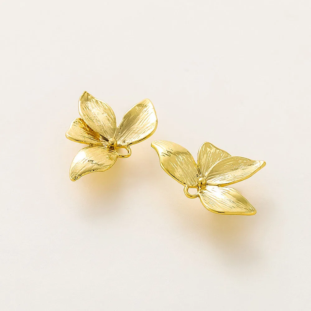 14*20mm 18K Gold Color Plated Brass Leaf Leaves Charms Pendant Jewelry Making Supplies Diy Necklaces Earrings Bracelets Findings
14*20mm 18K Gold Color Plated Brass Leaf Leaves Charms Pendant Jewelry Making Supplies Diy Necklaces Earrings Bracelets Findings
