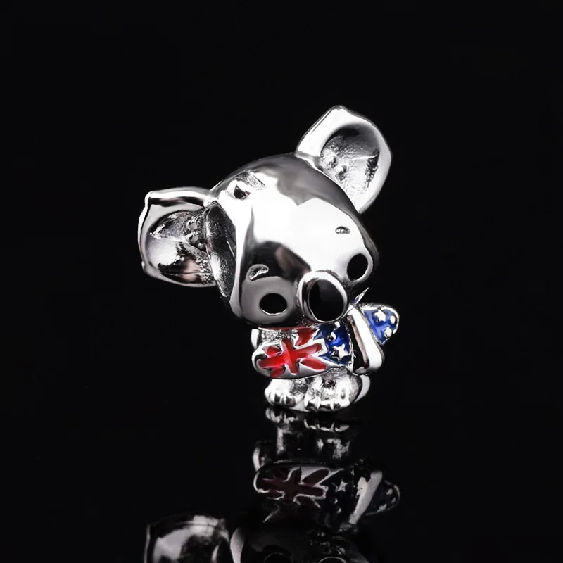 Hot Sale Animal Charm 925 Sterling Silver Bead Cute Koala Dangle Fit Original Pandora Bracelet Women DIY Jewelry Gift
Hot Sale Animal Charm 925 Sterling Silver Bead Cute Koala Dangle Fit Original Pandora Bracelet Women DIY Jewelry Gift