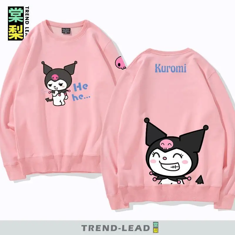 Kawaii Sanrio Thin Hoodie Cute Anime Kuromi Little Devil Crew-Neck Comfort Fashion Spring and Fall Teenage Student Tide
Kawaii Sanrio Thin Hoodie Cute Anime Kuromi Little Devil Crew-Neck Comfort Fashion Spring and Fall Teenage Student Tide