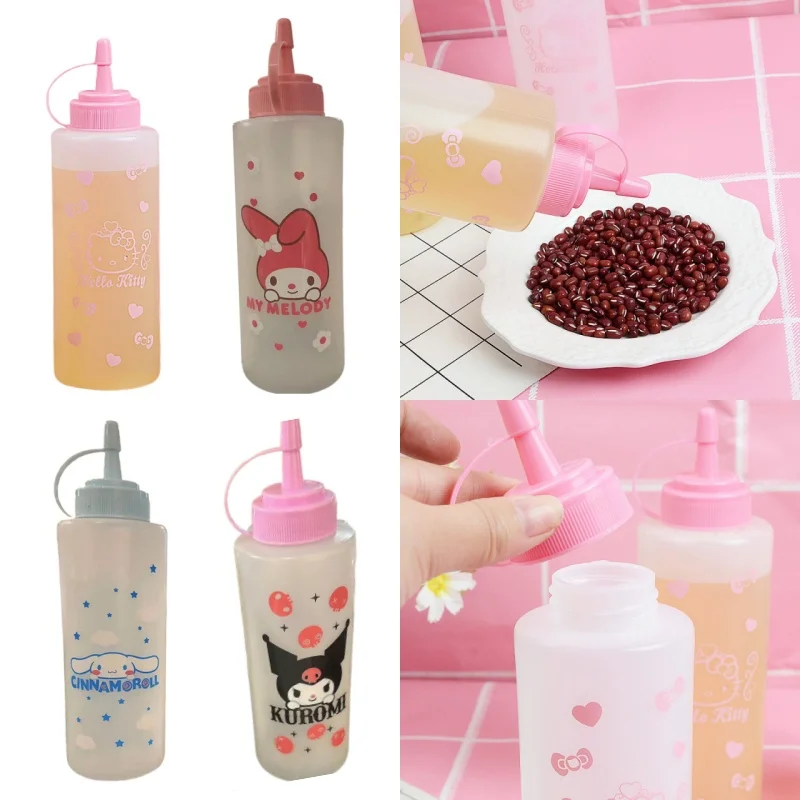 Sanrio Kawaii Kuromi Oil Jar Cute Anime Kitchen Household Ketchup Jams Salad Dressing Squeeze Bottles Toys
Sanrio Kawaii Kuromi Oil Jar Cute Anime Kitchen Household Ketchup Jams Salad Dressing Squeeze Bottles Toys