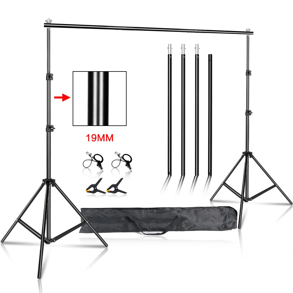 2X2M/2X3M/2.6X3M Background Stand Photography Photo Studio Green Screen Backdrops Chromakey Support System Frame Chroma Video
2X2M/2X3M/2.6X3M Background Stand Photography Photo Studio Green Screen Backdrops Chromakey Support System Frame Chroma Video