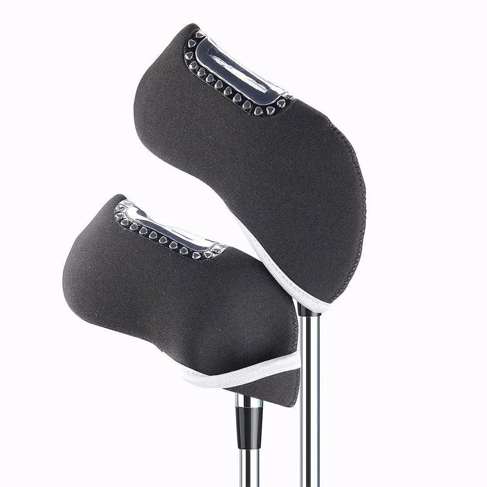 10 Pcs Golf Club Iron Head Protector Golf Iron Head Covers Set Iron Putter Protective Club Cover Golf Accessories
10 Pcs Golf Club Iron Head Protector Golf Iron Head Covers Set Iron Putter Protective Club Cover Golf Accessories