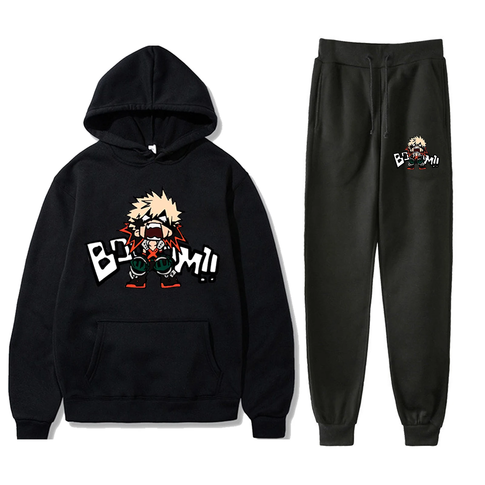 Мужской и женский спортивный костюм с принтом героев аниме «Моя геройская Академия», повседневный комплект из 2 предметов с толстовкой и брюками, пуловер оверсайз, модная одежда унисекс
Мужской и женский спортивный костюм с принтом героев аниме «Моя геройская Академия», повседневный комплект из 2 предметов с толстовкой и брюками, пуловер оверсайз, модная одежда унисекс