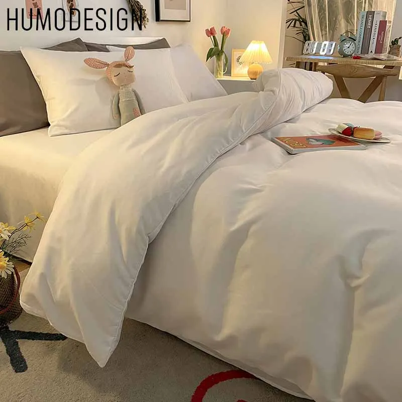 1/2/3 Pcs Solid Color Four Seasons Brushed Quilt Cover 100Tc Single Piece Washed Cotton Household Hotel housse de couette
1/2/3 Pcs Solid Color Four Seasons Brushed Quilt Cover 100Tc Single Piece Washed Cotton Household Hotel housse de couette