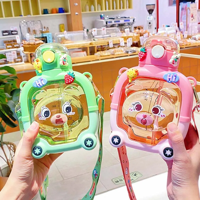 1L Water Bottle For Girls Cute Bear Plastic Cup Cartoon Travel Straw Mug Summer Sport Drink Kettle Portable Kawaii Kids Tumbler
1L Water Bottle For Girls Cute Bear Plastic Cup Cartoon Travel Straw Mug Summer Sport Drink Kettle Portable Kawaii Kids Tumbler