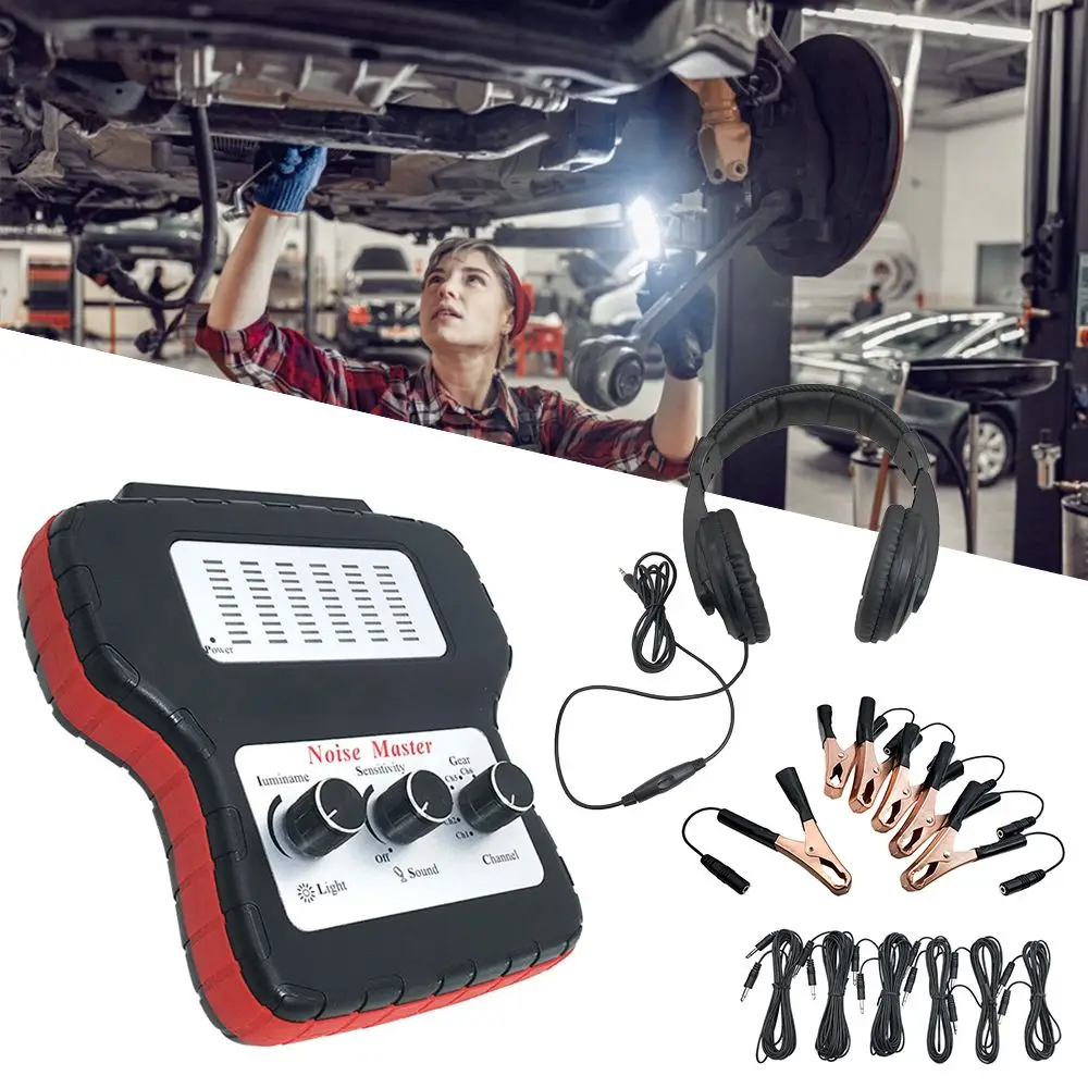 Automotive Noise Detection Finder Tester Multi-Channel Car Stethoscope Set Car Electronic Stethoscope Repairs Tool
Automotive Noise Detection Finder Tester Multi-Channel Car Stethoscope Set Car Electronic Stethoscope Repairs Tool