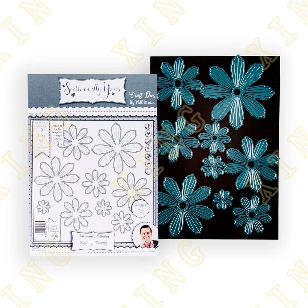 Hot sale Shabby Blooms Metal Cutting Die Scrapbook Embossed Paper Card Album Craft Template Cut Die Stencil New for 2022 Arrival
Hot sale Shabby Blooms Metal Cutting Die Scrapbook Embossed Paper Card Album Craft Template Cut Die Stencil New for 2022 Arrival