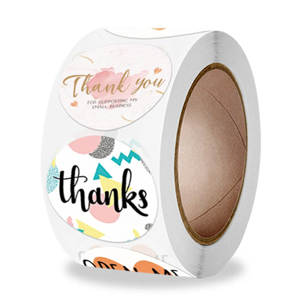 100-500pcs Thank You Round Sticker Scrapbook Envelope Seal Sticker Gift Flower Decoration Stationery Label Sticker
100-500pcs Thank You Round Sticker Scrapbook Envelope Seal Sticker Gift Flower Decoration Stationery Label Sticker