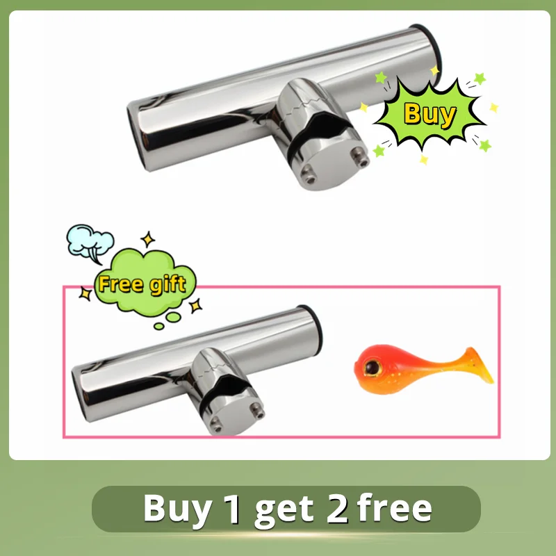 【Buy 1 Take 2】Fishing Rod Holder Marine Boat Rod Holder Clamp-on Stainless Steel Fishing Pole Stand Bracket Рыбалка Accessories
【Buy 1 Take 2】Fishing Rod Holder Marine Boat Rod Holder Clamp-on Stainless Steel Fishing Pole Stand Bracket Рыбалка Accessories