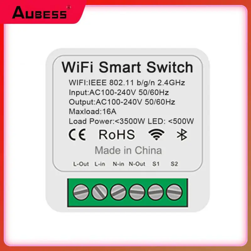 Smart Breaker App Control Mini Wifi Mini Smart Switch Ewelink Smart Home Automation Diy Smart Switch Wireless Switch App Remote
Smart Breaker App Control Mini Wifi Mini Smart Switch Ewelink Smart Home Automation Diy Smart Switch Wireless Switch App Remote