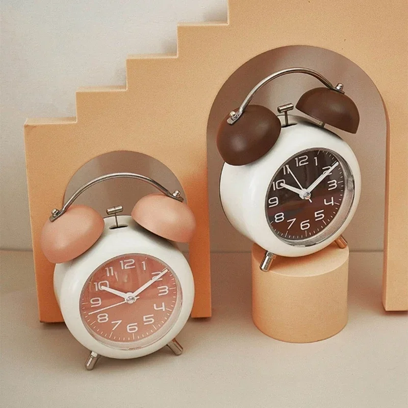 Alarm Clock Wake Creative Student Children Mechanical Metal Ringing Digital Silent Nightlight Bedroom Desktop Clock Accessories
Alarm Clock Wake Creative Student Children Mechanical Metal Ringing Digital Silent Nightlight Bedroom Desktop Clock Accessories