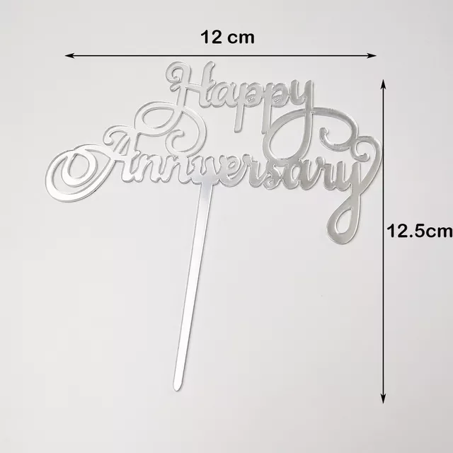 2023NEW Happy Birthday Cake Topper Acrylic Letter Cake Toppers Silver Party Happy Anniversary Black Cake Decorations Father'
2023NEW Happy Birthday Cake Topper Acrylic Letter Cake Toppers Silver Party Happy Anniversary Black Cake Decorations Father'