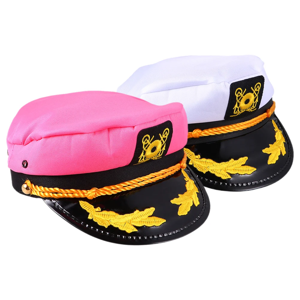 2pcs Captain Hat Outdoor Hat Sailor Hat Costume Party Hat Travel Hat Cosplay Hat Prop
2pcs Captain Hat Outdoor Hat Sailor Hat Costume Party Hat Travel Hat Cosplay Hat Prop