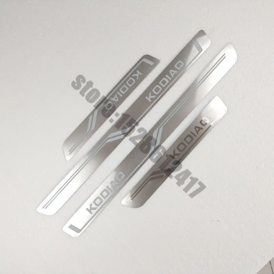 Ultra Thin Stainless Steel Scuff Plate Door Sill Cover Sticker Suitable for Skoda KODIAQ 2016 2017 2018 2019 2020 Car-styling
Ultra Thin Stainless Steel Scuff Plate Door Sill Cover Sticker Suitable for Skoda KODIAQ 2016 2017 2018 2019 2020 Car-styling