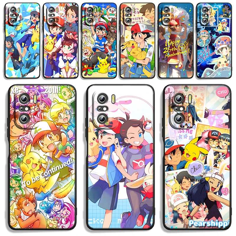 Japanese Anime Pokémon Pikachu Phone Case For Xiaomi Redmi Note 11 10S 10 9T 9S 9 8T 8 7 Pro Plus Max 5G Silicone TPU Cover
Japanese Anime Pokémon Pikachu Phone Case For Xiaomi Redmi Note 11 10S 10 9T 9S 9 8T 8 7 Pro Plus Max 5G Silicone TPU Cover