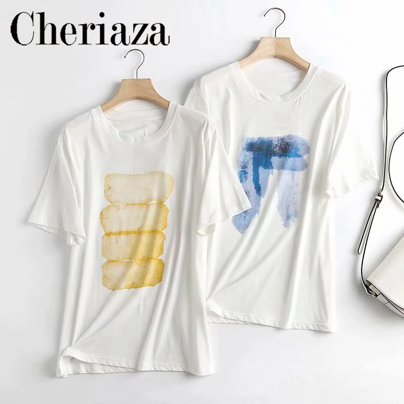 2022Summer Women Print High Quality Cotton T Shirt Leisure Fashion Crew Neck White Short Sleeve O Neck Basic Camisetas De Mujer
2022Summer Women Print High Quality Cotton T Shirt Leisure Fashion Crew Neck White Short Sleeve O Neck Basic Camisetas De Mujer