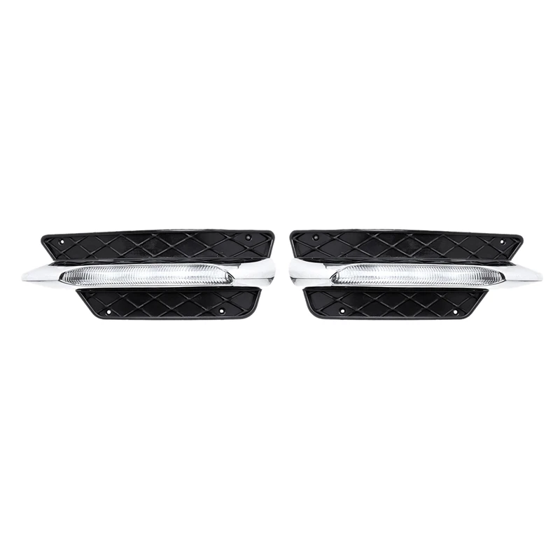 DRL Front Bumper Grill Molding LED Fog Light Daytime Running Light Fog Lamp for Mercedes for Benz W204 C-Class 2012-14
DRL Front Bumper Grill Molding LED Fog Light Daytime Running Light Fog Lamp for Mercedes for Benz W204 C-Class 2012-14