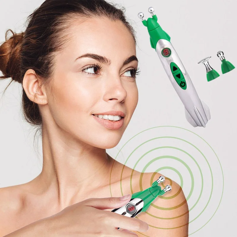 Electric Pulse Massage Acupuncture Pen Acupuncture Point Massage Pen Meridian Massage Physiotherapy Pen Muscle Relaxation Tool
Electric Pulse Massage Acupuncture Pen Acupuncture Point Massage Pen Meridian Massage Physiotherapy Pen Muscle Relaxation Tool