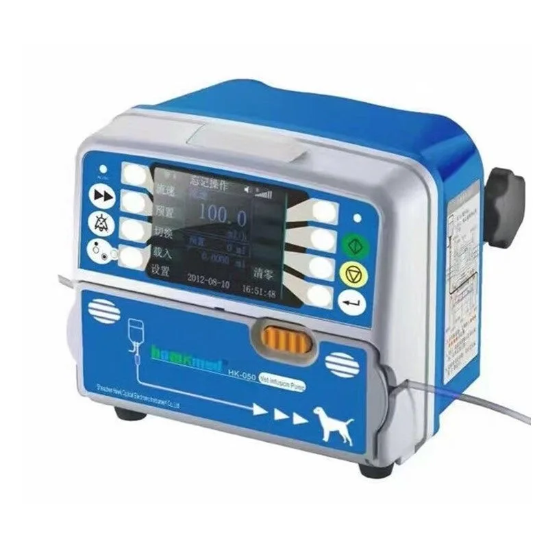 HK-50 Portable three modes veterinary equipment Veterinary infusion pump veterinary equipment pump English version Pet pump
HK-50 Portable three modes veterinary equipment Veterinary infusion pump veterinary equipment pump English version Pet pump