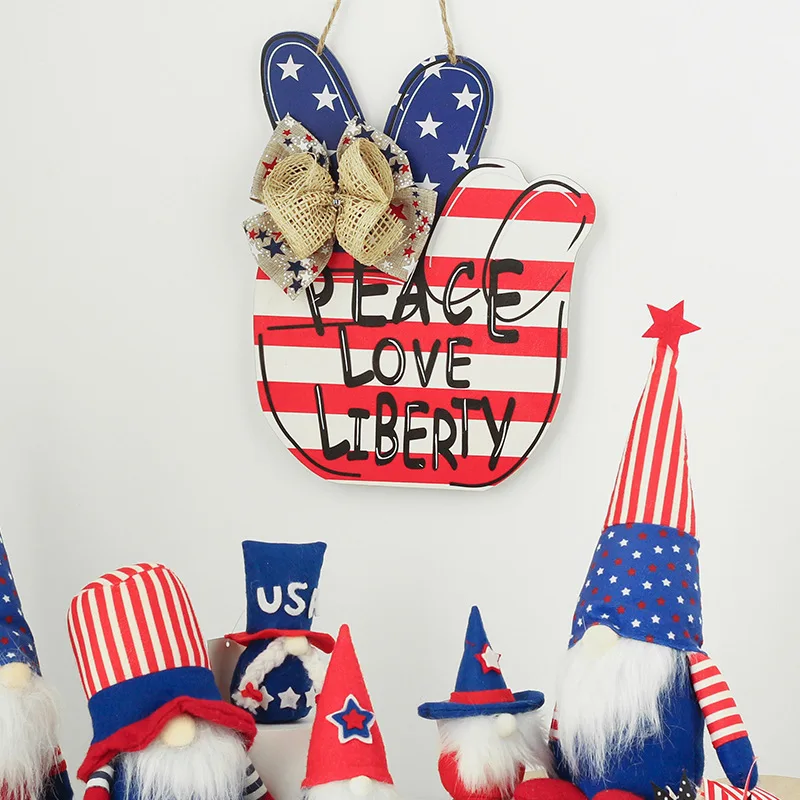 4th of July Welcome Sign Patriotic Wooden Hanging Sign Independence Day Decorations Wood Door Hanger American Flag Memorial
4th of July Welcome Sign Patriotic Wooden Hanging Sign Independence Day Decorations Wood Door Hanger American Flag Memorial