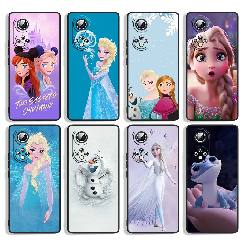 Frozen Elsa Anna For Huawei Honor 60 SE 50 30i 20 10i 10X 10 9X 9C 9A 8A X8 Lite Pro Black Silicone Phone Case Capa
Frozen Elsa Anna For Huawei Honor 60 SE 50 30i 20 10i 10X 10 9X 9C 9A 8A X8 Lite Pro Black Silicone Phone Case Capa