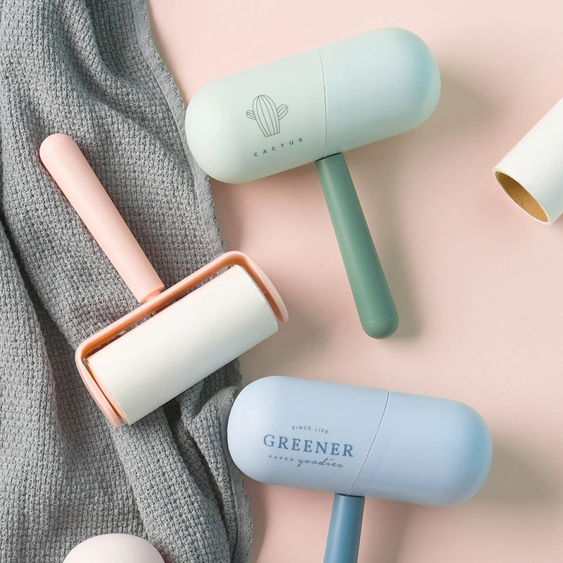 Household Handle Sticky Roller with Tearable Sticker Dust Removal Brush Pet Hair Remover Clothes Sweater Lint Ball Removal Tools
Household Handle Sticky Roller with Tearable Sticker Dust Removal Brush Pet Hair Remover Clothes Sweater Lint Ball Removal Tools