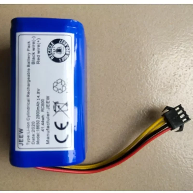 New Battery for Jolog SRA07 Excelvan D35 Sweeping Robot Cleaner Li-Ion Lithium 18650 Rechargeable Pack Replacement 14.4V/14.8V
New Battery for Jolog SRA07 Excelvan D35 Sweeping Robot Cleaner Li-Ion Lithium 18650 Rechargeable Pack Replacement 14.4V/14.8V
