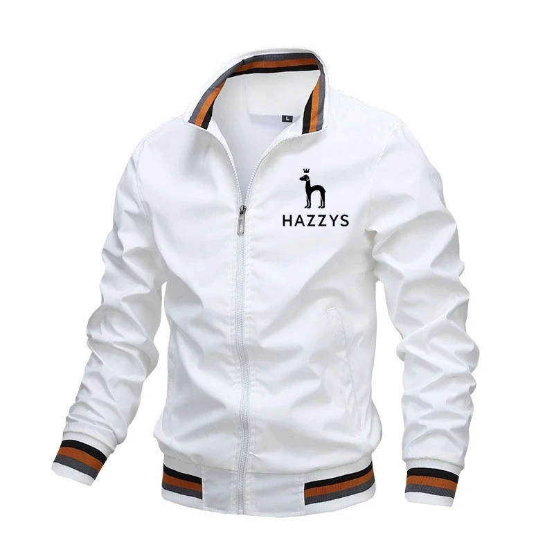 2023 HAZZYS men's jacket fashion casual jacket zipper shirt stand-up collar European and American style casual baseball uniform
2023 HAZZYS men's jacket fashion casual jacket zipper shirt stand-up collar European and American style casual baseball uniform