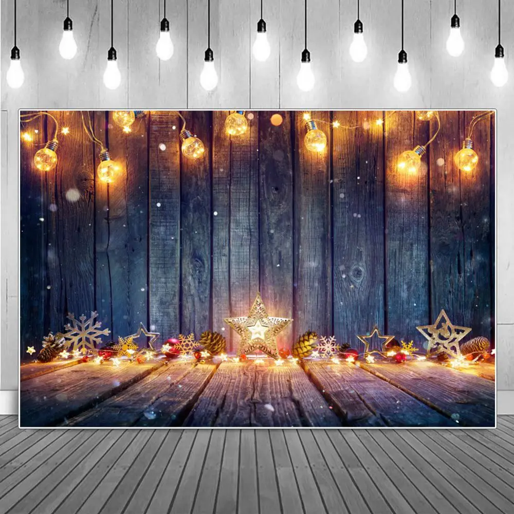 Christmas Golden Lights Wooden Board Wallpaper Photography Backdrops Custom Stars Bulbs Nuts Party Decoration Photo Backgrounds
Christmas Golden Lights Wooden Board Wallpaper Photography Backdrops Custom Stars Bulbs Nuts Party Decoration Photo Backgrounds
