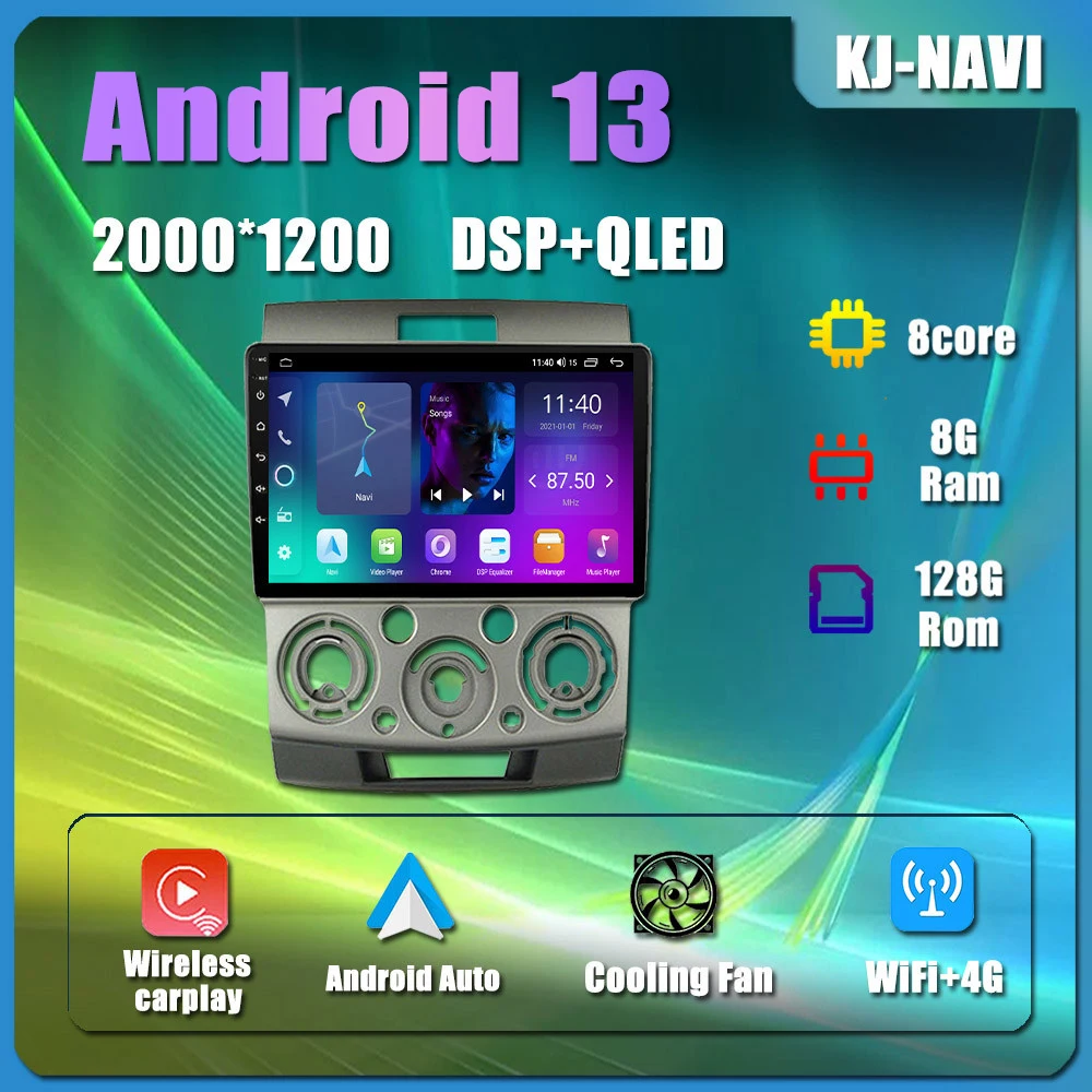 9 ''Android 13 For Mazda BT-50 J97M 2006 2007 2008 2009 2010 2011 Car Radio Multimedia Video Player Navigation GPS IPS WIFI
9 ''Android 13 For Mazda BT-50 J97M 2006 2007 2008 2009 2010 2011 Car Radio Multimedia Video Player Navigation GPS IPS WIFI