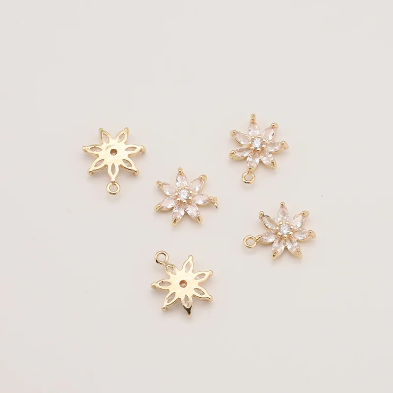 5PC Golden Color Snowflake Snow Christmas Pendant Findings Accessories DIY Jewelry Wholesale 16*13mm JA0577
5PC Golden Color Snowflake Snow Christmas Pendant Findings Accessories DIY Jewelry Wholesale 16*13mm JA0577