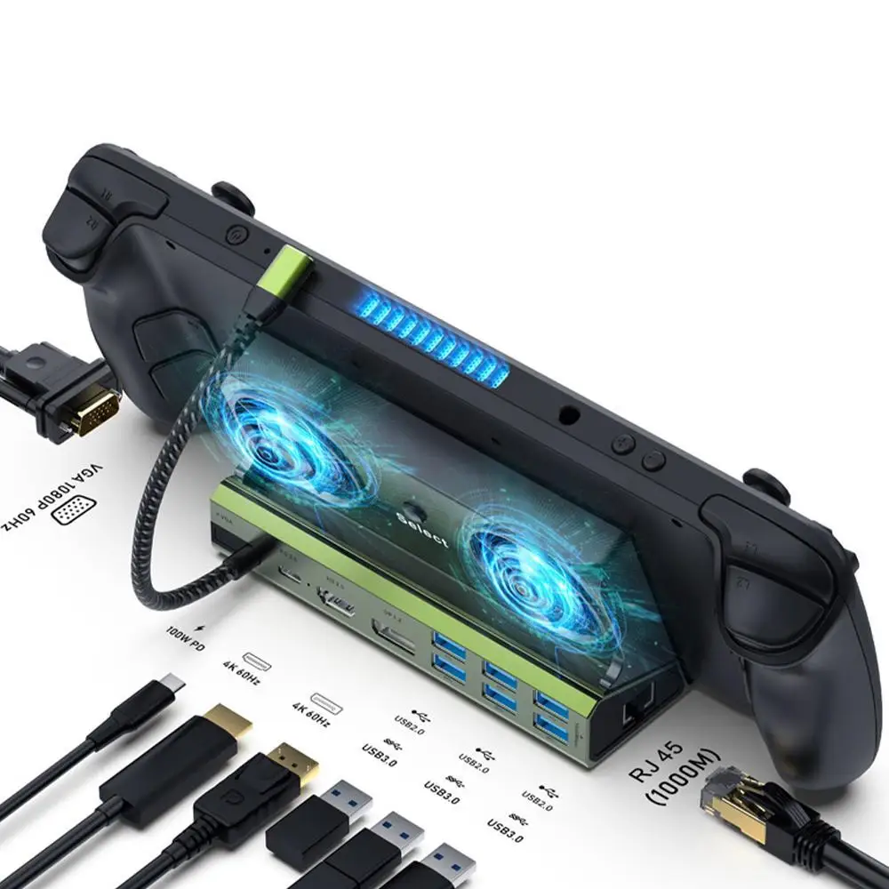 Док-станция для ASUS Rog Ally Game Console Dock Hub 4k @ 60hz RJ45 Gigabit Ethernet PD USB-C 100W для Steam основание колоды
Док-станция для ASUS Rog Ally Game Console Dock Hub 4k @ 60hz RJ45 Gigabit Ethernet PD USB-C 100W для Steam основание колоды