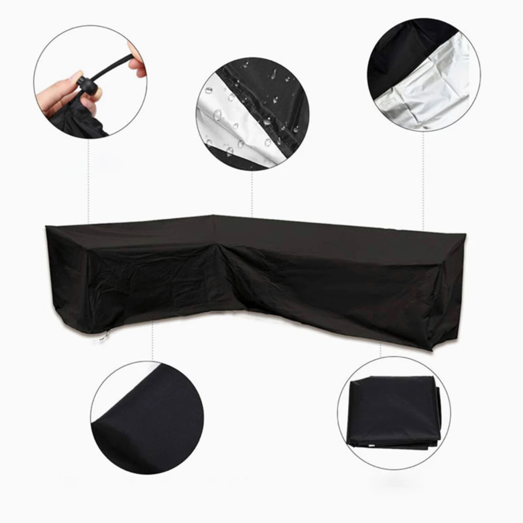 Sofa Dust Cover Waterproof Outdoor Garden Chair Lounge Slipcover Furniture Protector, 215x215x87cm/270x270x90cm
Sofa Dust Cover Waterproof Outdoor Garden Chair Lounge Slipcover Furniture Protector, 215x215x87cm/270x270x90cm