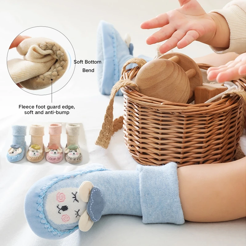 Baby Cartoon Socks Shoes Winter Baby Cotton Floor Socks Non Slip Leather Soles Toddler Socks Children's Indoor Toddler Shoes
Baby Cartoon Socks Shoes Winter Baby Cotton Floor Socks Non Slip Leather Soles Toddler Socks Children's Indoor Toddler Shoes