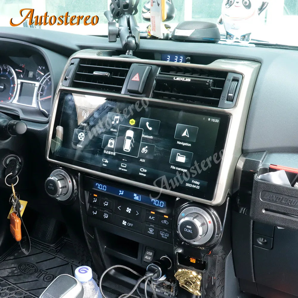 12.3‘’ 6+128G Android10 Car Stereo For Toyota 4 Runner 2009-2017 GPS Navigator Multimedia DVD Player Head Unit Radio Tape Record
12.3‘’ 6+128G Android10 Car Stereo For Toyota 4 Runner 2009-2017 GPS Navigator Multimedia DVD Player Head Unit Radio Tape Record