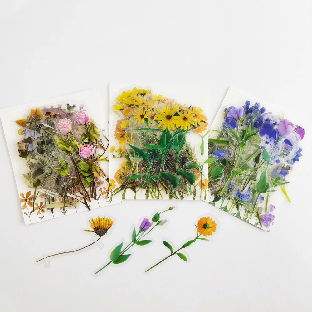 40Pcs/pack Refreshing Plants Flower PET Sticker Decoration Stickers DIY Diary Scrapbooking Label Sticker Stationery Accessories
40Pcs/pack Refreshing Plants Flower PET Sticker Decoration Stickers DIY Diary Scrapbooking Label Sticker Stationery Accessories