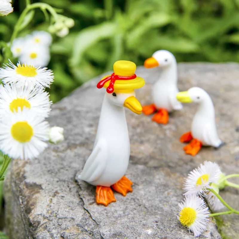 Creative Japanese Home Decoration Glass Crafts Cute Animal Small Decoration Duck Desktop Decoration Office Home Decor
Creative Japanese Home Decoration Glass Crafts Cute Animal Small Decoration Duck Desktop Decoration Office Home Decor