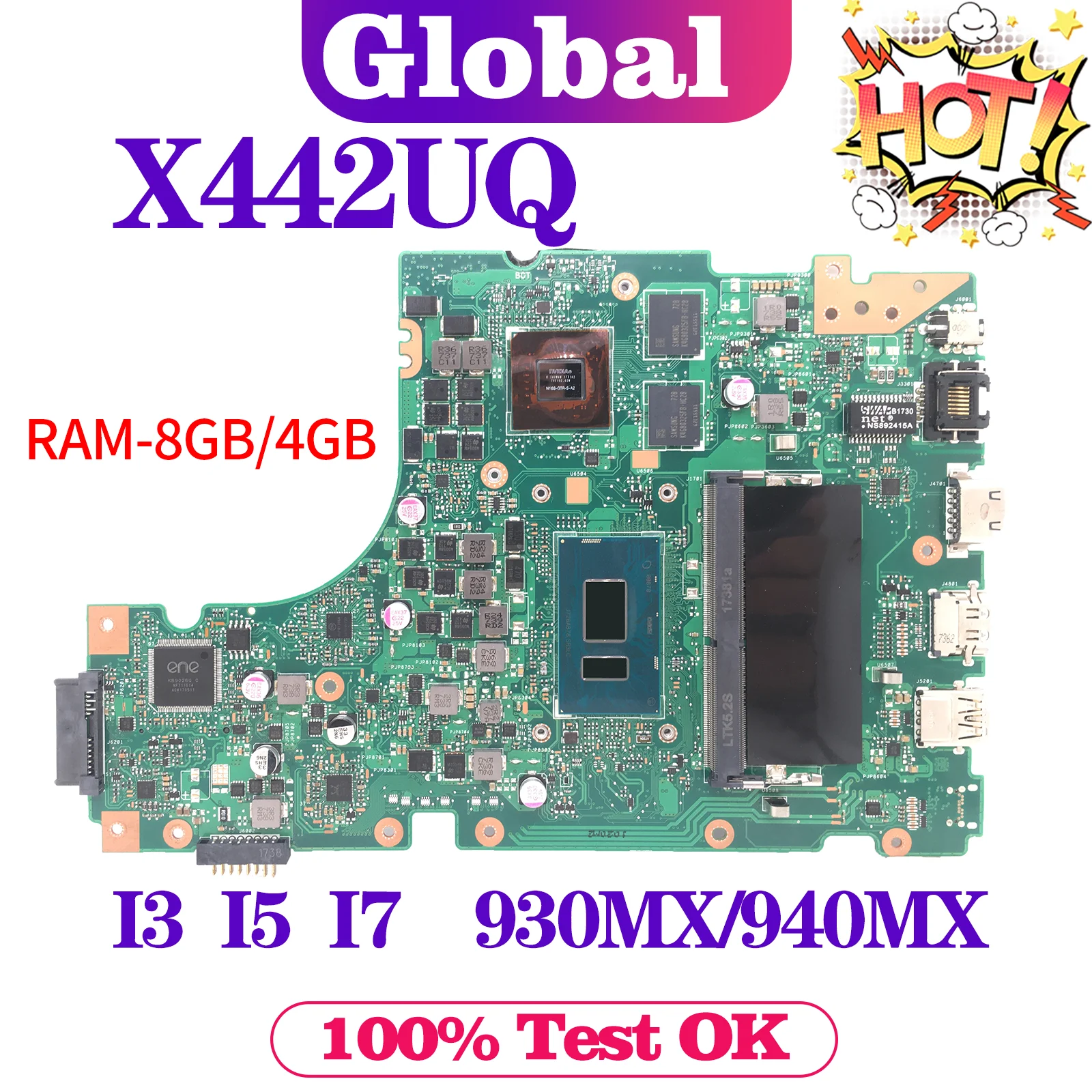 Материнская плата KEFU X442UQ X442U F442U A442U A480U R419U X442UN X442UQR X442URR X442UR X442UF X442UA x442moар материнская плата для ноутбука
Материнская плата KEFU X442UQ X442U F442U A442U A480U R419U X442UN X442UQR X442URR X442UR X442UF X442UA x442moар материнская плата для ноутбука