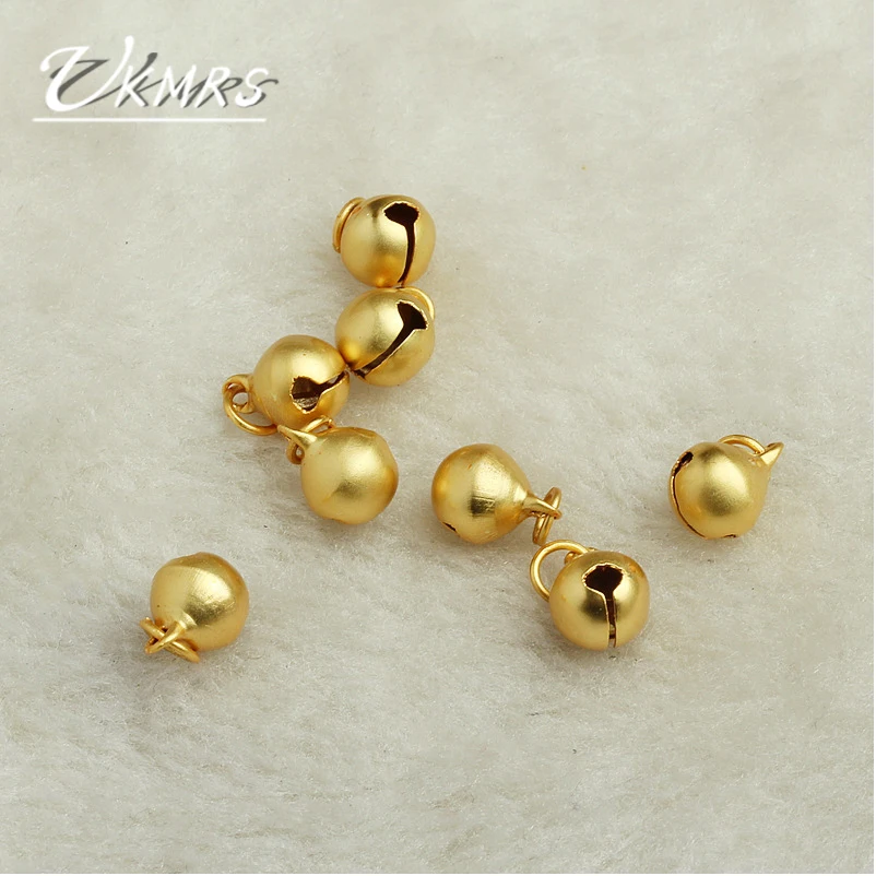 UKMRS 10pcs Ring Bell Pendant DIY Handmade Jewelry Accessories Necklace Golden Charms Wholesale DIY Making for Bracelet Keychain 
UKMRS 10pcs Ring Bell Pendant DIY Handmade Jewelry Accessories Necklace Golden Charms Wholesale DIY Making for Bracelet Keychain