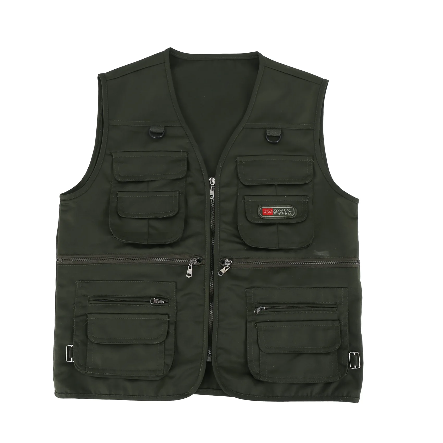 Men's Fishing Vest with Multi-Pocket Zip for Photography / Hunting / Travel Outdoor Sport - Green , XL
Men's Fishing Vest with Multi-Pocket Zip for Photography / Hunting / Travel Outdoor Sport - Green , XL