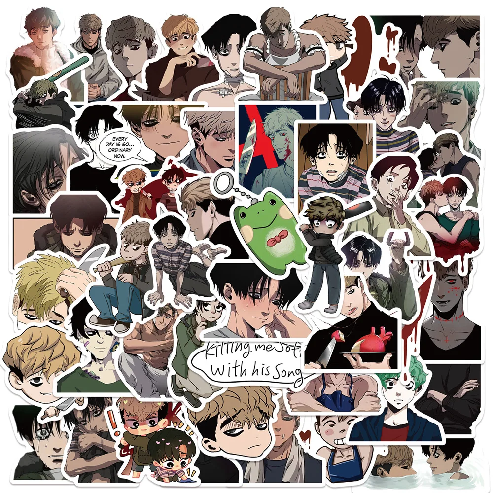 10/30/50pcs Killing Stalking Anime Stickers Decals DIY Laptop Phone Luggage Guitar Car Waterproof Graffiti Kids Sticker Packs
10/30/50pcs Killing Stalking Anime Stickers Decals DIY Laptop Phone Luggage Guitar Car Waterproof Graffiti Kids Sticker Packs