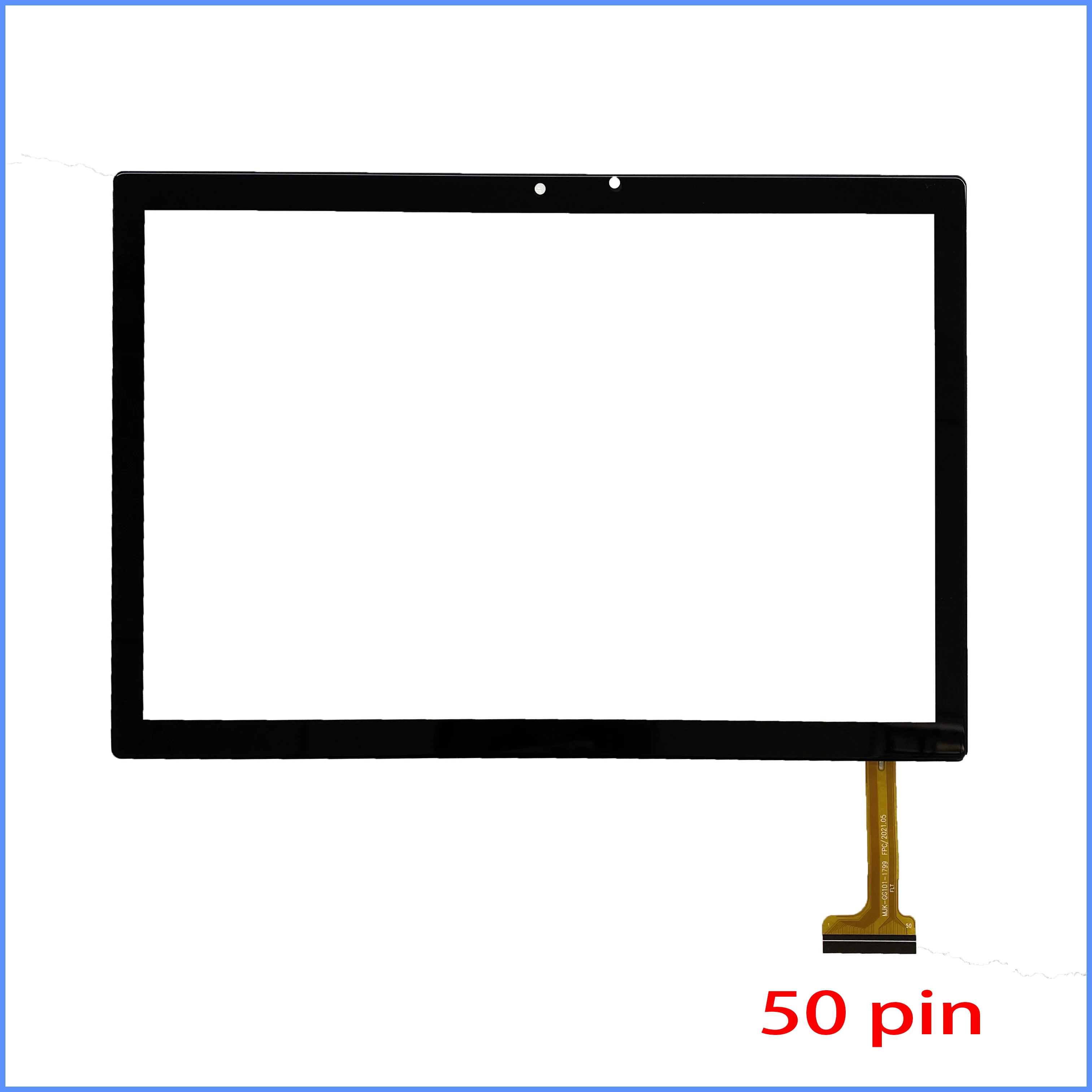10,1 дюймовый 50PIN P/N MJK-GG101-1799 FPC планшет внешний емкостный сенсорный экран дигитайзер сенсор Замена Multitouch Pad панель